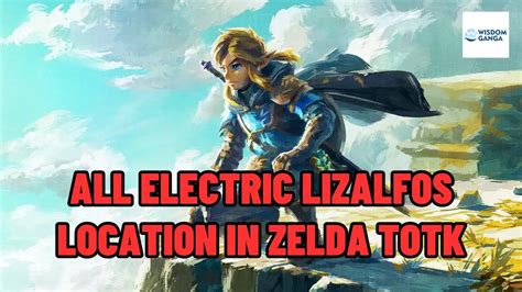 zelda lizalfos|electric lizalfos totk.